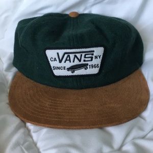 VANS hat ONLY WORN ONCE